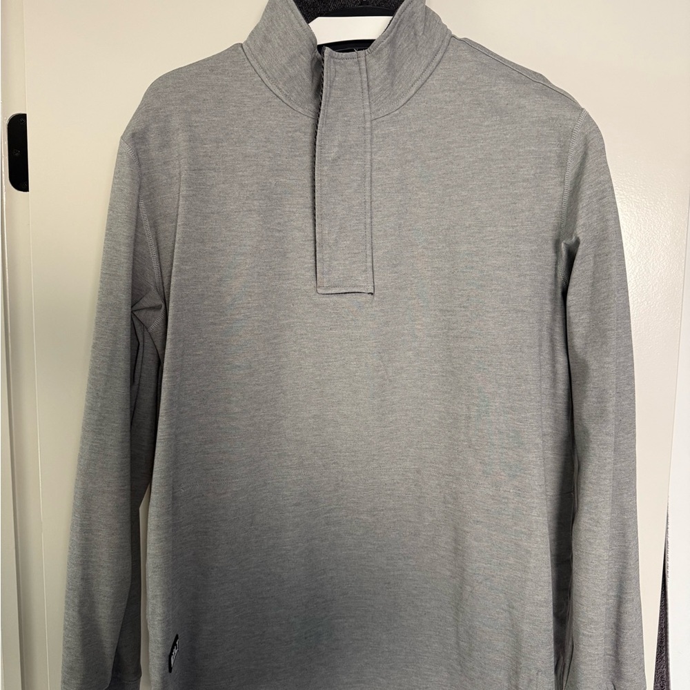 BYLT Basics Gray Fairway Pullover